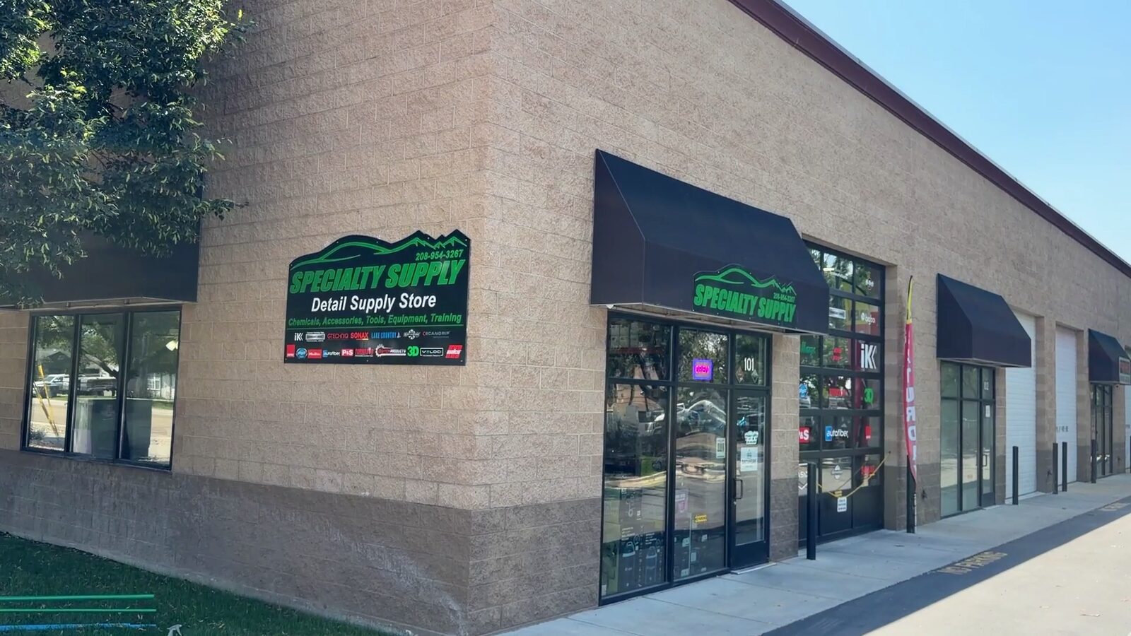 Specialty Supply storefront on E Pine Ave in Meridian, Idaho